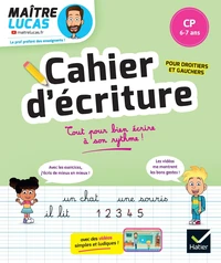 Cahier d'écriture CP