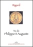  Maître Rigord - La vie de Philippe II Auguste.