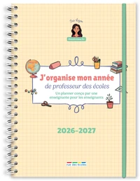 J’organise mon année de professeur des écoles