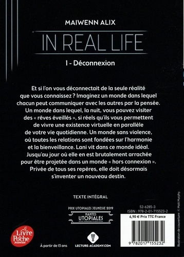 In Real Life Tome 1 Déconnexion