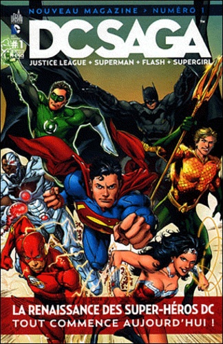  Urban Comics Presse - DC Saga N° 1 : Variant cover.