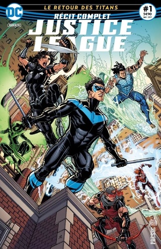 François Hercouët et Dan Abnett - Justice League N° 1 : Le retour des titans.