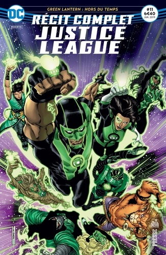 François Hercouët - Justice League N° 11 : Green Lantern : hors du temps - Récit complet.