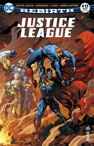 François Hercouët - Justice League Rebirth N° 13, juin 2018 : .