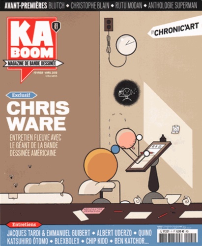 Stéphane Beaujean - Kaboom N° 1, Février-avril 2013 : Chris Ware.