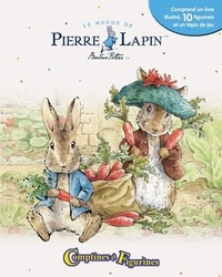 Beatrix Potter - Le monde de Pierre Lapin - Comprend un livre illustré, 10 figurines et un tapis de jeu.