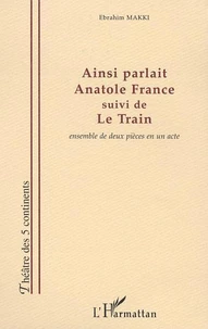 Ainsi parlait Anatole France