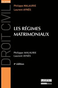 Les régimes matrimoniaux