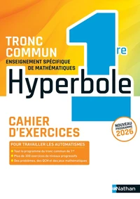 Hyperbole 1ère - Cahier - 2026