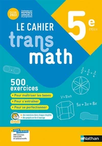 Le cahier Transmath 5e