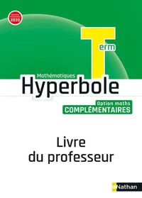 Mathématiques Tle option maths complémentaires Hyperbole