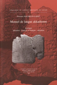 Manuel de langue akkadienne