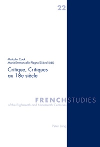 Malcolm Cook - Critique, Critiques au 18e siècle.