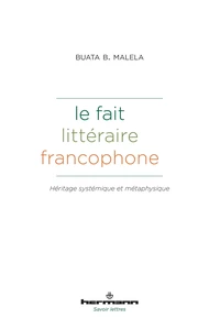 Le fait littéraire francophone