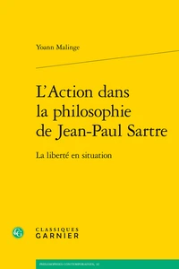 L'action dans la philosophie de Jean-Paul Sartre