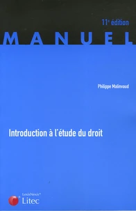 Introduction à l'étude du droit