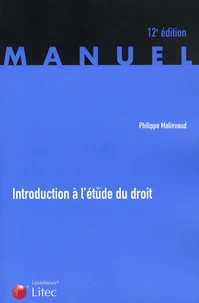 Introduction à l'étude du droit