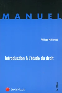 Introduction à l'étude du droit