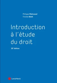 Introduction à l'étude du droit