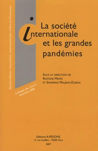 La société internationale et les grandes pandémies