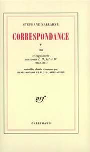 1892 et supplément aux tomes I, II, III et IV (1862-1891)