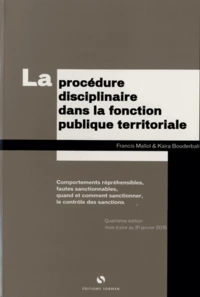 La procédure disciplinaire dans la fonction publique territoriale