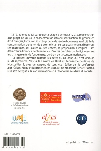 40 ans de droit de la Consommation. 1972-2012