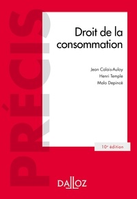 Livres de lecture en ligne gratuits sans téléchargement Droit de la consommation - 10e ed. par Malo Dépincé, Henri Temple 9782247181766