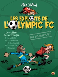 Malo Louarn - Les exploits de l'Olympic F.C. - Coffret en 4 volumes : Tome 1, La vedette ; Tome 2, Le canonnier de Vodkagrad ; Tome 3, La taupe de Botagogo ; Le book.
