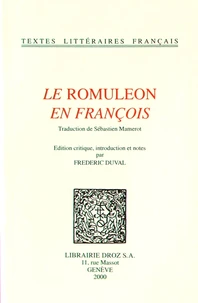 Le Romuleon en françois