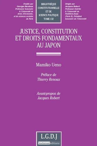 Mamiko Ueno - Justice, constitution et droits fondamendaux au Japon.