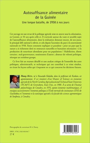 Autosuffisance alimentaire de la Guinée. Une longue bataille, de 1958 à nos jours