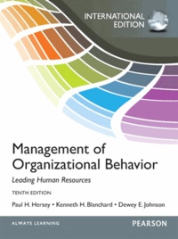 Management of Organizational Behavior.