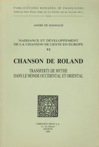 Naissance et développement de la chanson de geste en Europe