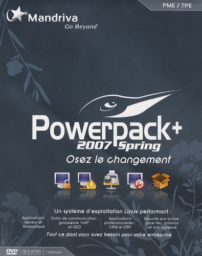  Mandrakesoft - Powerpack+ - 2007 Spring, Osez le changement. 1 DVD