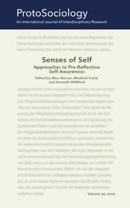 Manfred Frank et Kenneth Williford - Senses of Self: Approaches to Pre-Reflective Self-Awareness - ProtoSociology Volume 36.