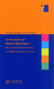 Le Français sur objectif spécifique : de l'analyse des besoins à l'élaboration d'un cours
