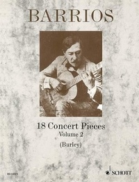 Mangoré agustín Barrios - 18 Concert Pieces - guitar..