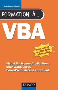 Formation à VBA - 2e éd.
