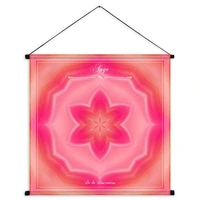 Tenture du mandala de l'Ange de la discrétion
