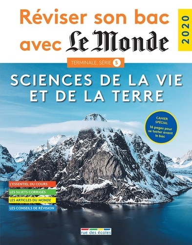 Sciences de la vie et de la Terre Terminale, série S  Edition 2020