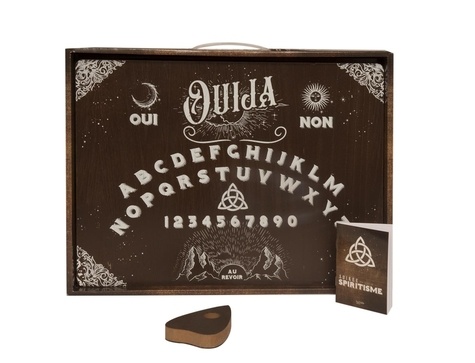 Manon Liduena - Coffret Soirée spiritisme - Avec 1 planche de Ouija, 1 goutte en bois.