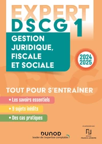 Gestion juridique, fiscale et sociale DSCG 1