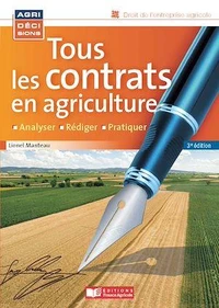 Tous les contrats en agriculture