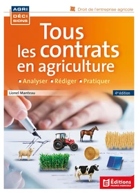 Tous les contrats en agriculture
