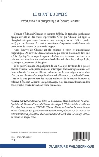 Le chant du divers. Introduction à la philopoétique d'Edouard Glissant