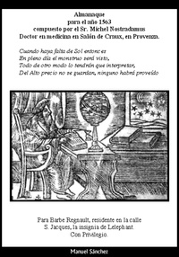  Manuel Sanchez - Almanaque para 1563 de Nostradamus.