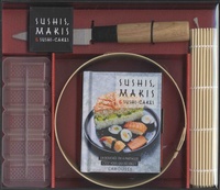 Sushis, makis & sushis-cakes - Avec 1 moule à sushi-cakes en bambou, 1 natte en bambou, 1 moule à sushis, 1 couteau en bois et inox.pdf