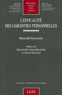 Manuella Bourassin - L'efficacité des garanties personnelles.