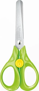 Ciseaux 13 cm security. bouton de securite. coloris assortis. en presentoir